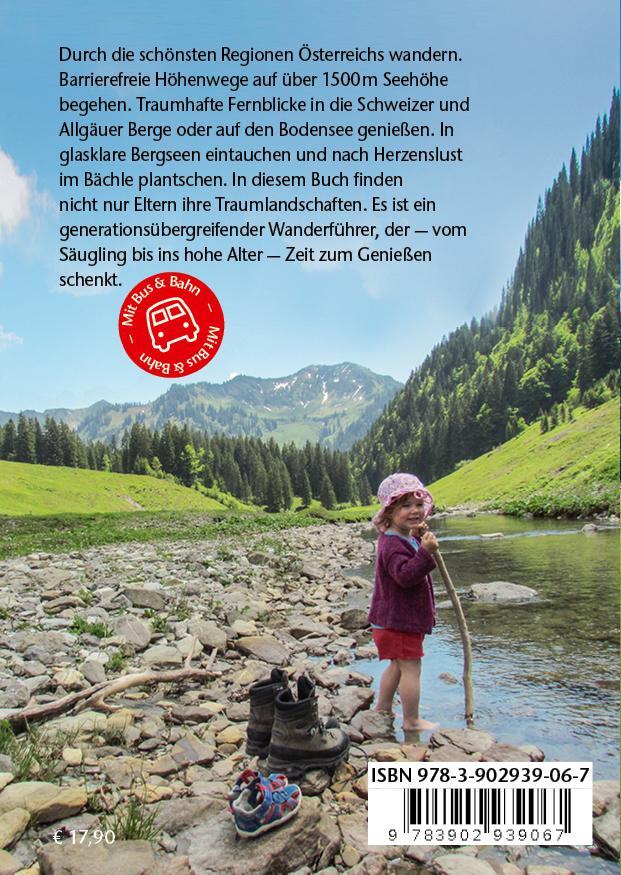 Rückseite: 9783902939067 | Kinderwagen- &amp; Tragetouren in Vorarlberg | Carina Kraus (u. a.) | Buch