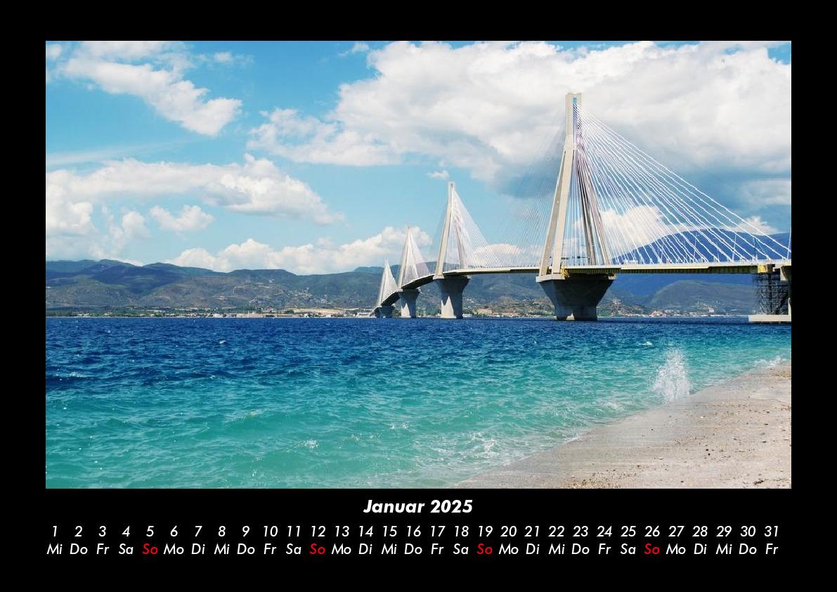 Bild: 9783755981244 | Griechenland 2025 Fotokalender DIN A3 | Tobias Becker | Kalender