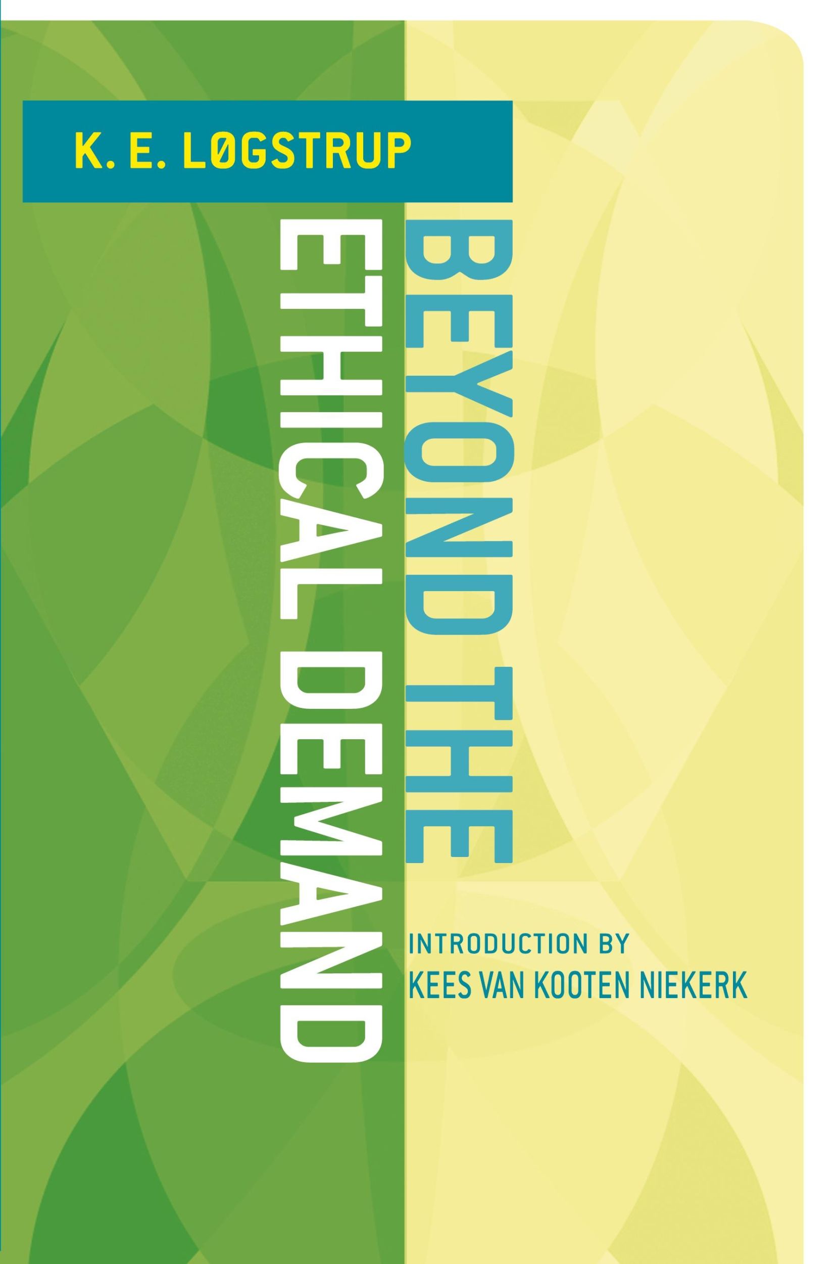 Cover: 9780268034078 | Beyond the Ethical Demand | K. E. Løgstrup | Taschenbuch | Englisch