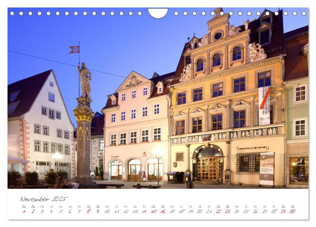 Bild: 9783435191888 | Erfurt - Die Landeshauptstadt mit Geschichte (Wandkalender 2025 DIN...