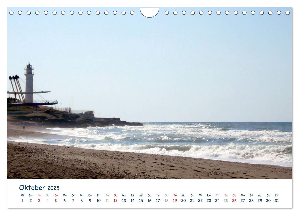 Bild: 9783435684557 | COSTA DEL SOL - Wellenspiel (Wandkalender 2025 DIN A4 quer),...