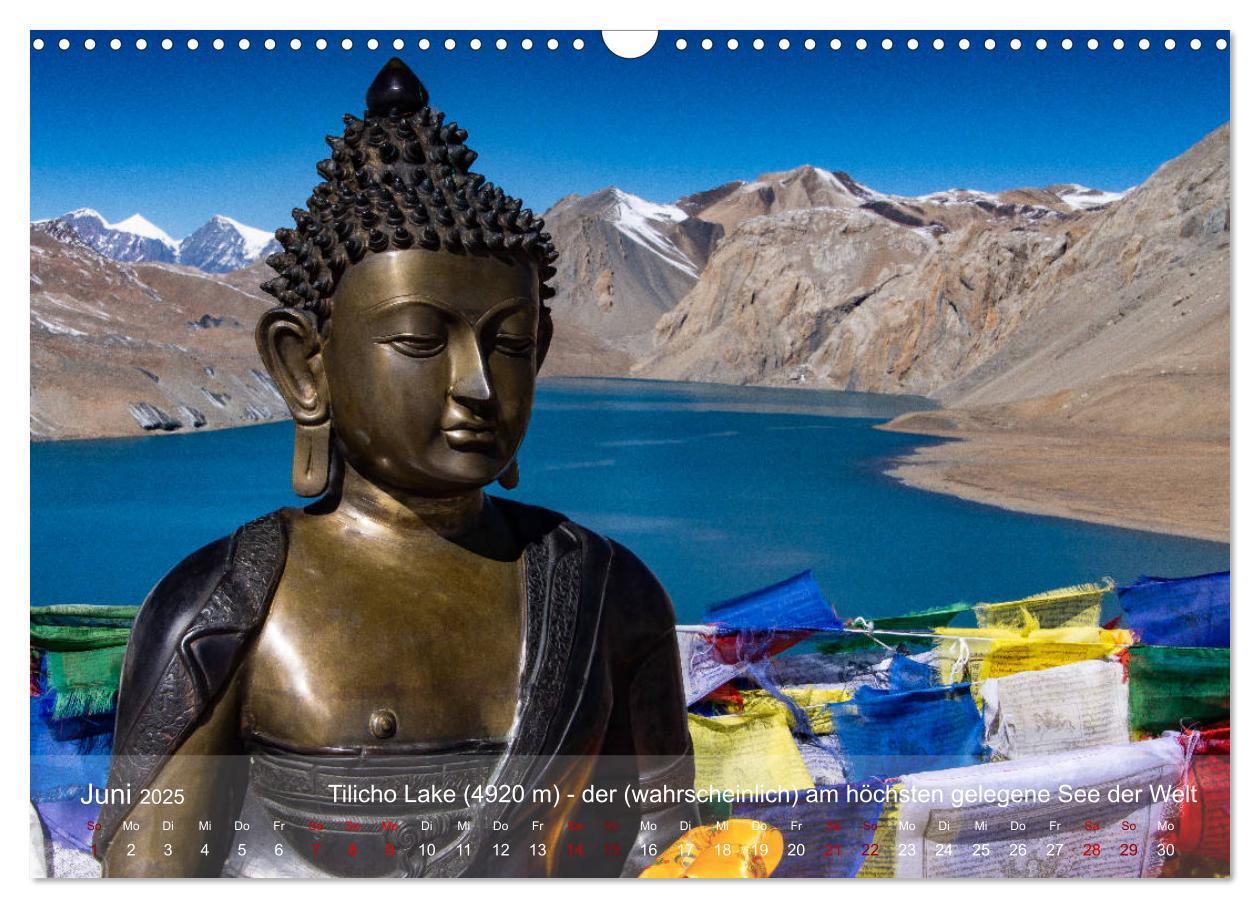 Bild: 9783435149346 | NEPAL - rund um die Annapurna (Wandkalender 2025 DIN A3 quer),...