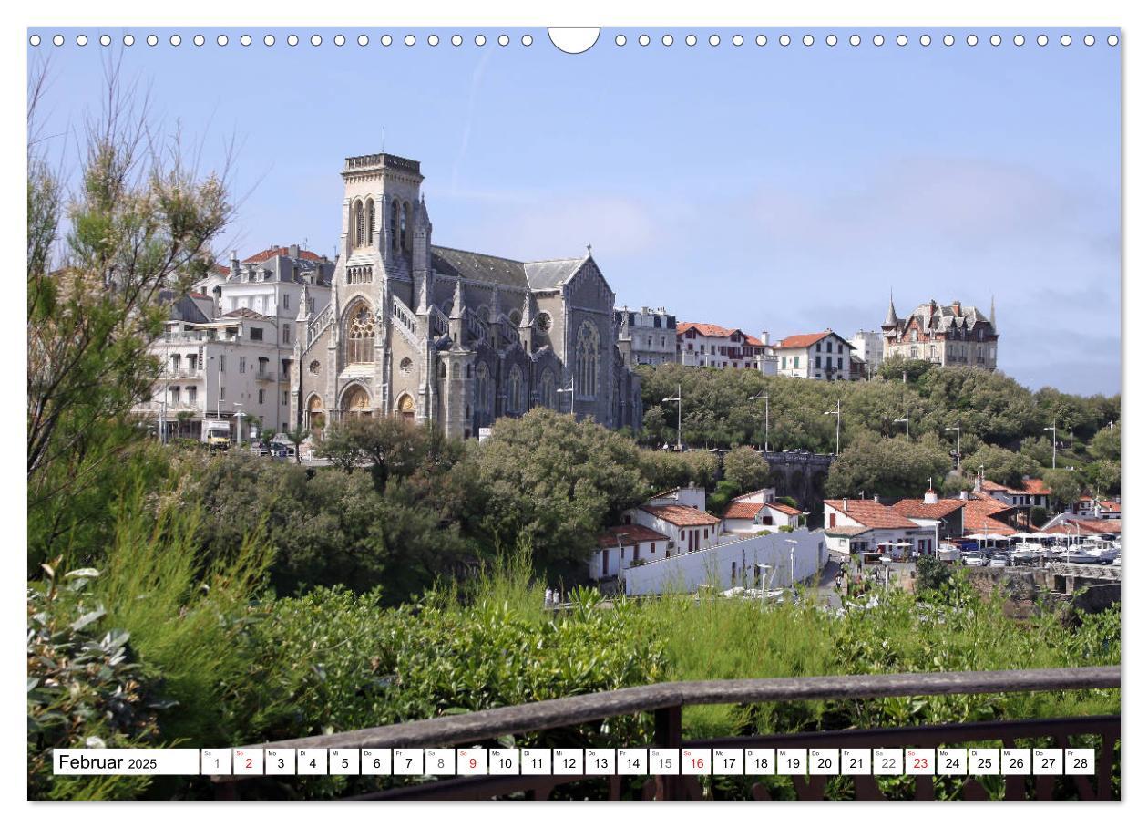 Bild: 9783435304738 | Biarritz (Wandkalender 2025 DIN A3 quer), CALVENDO Monatskalender