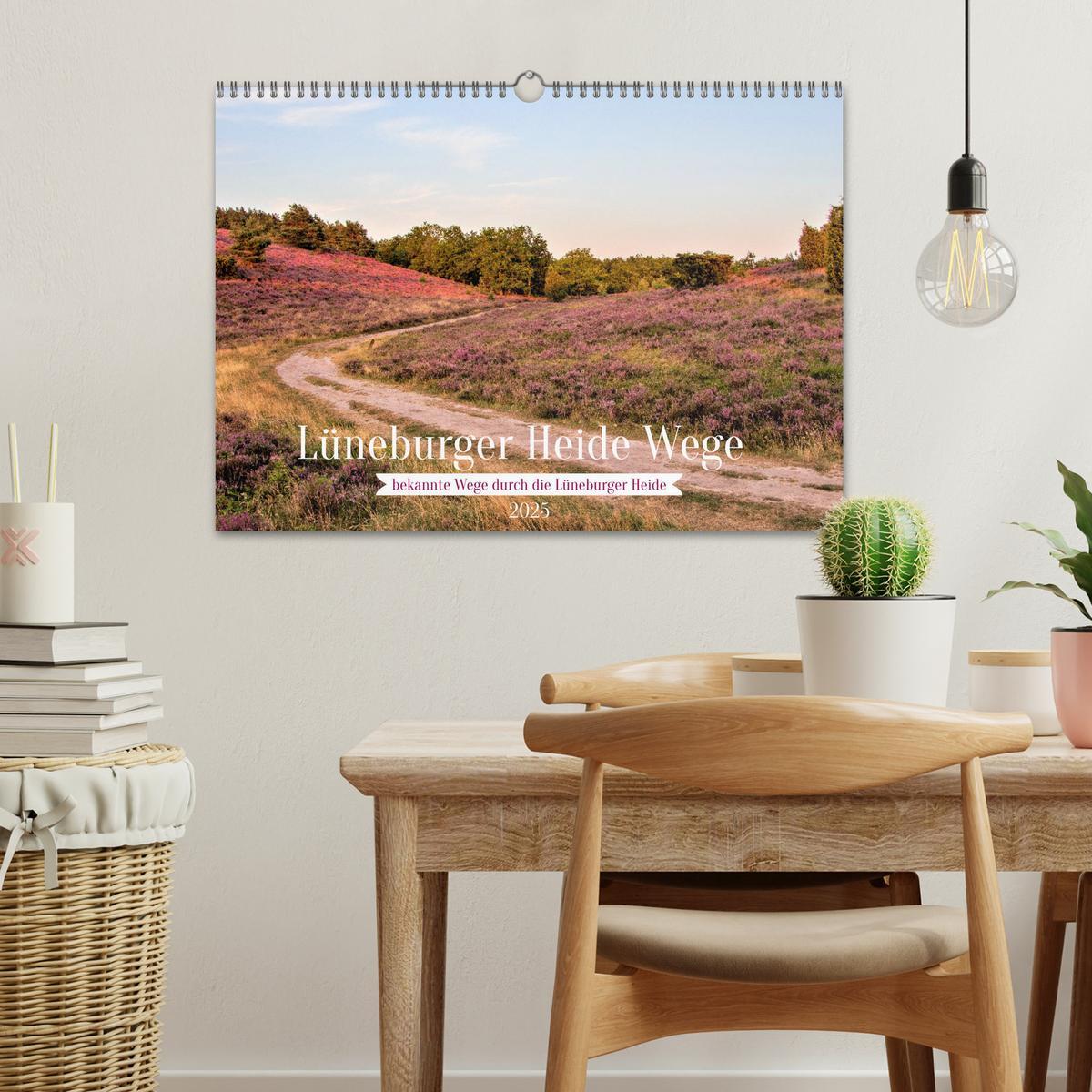 Bild: 9783435030224 | Lüneburger Heide Wege (Wandkalender 2025 DIN A3 quer), CALVENDO...