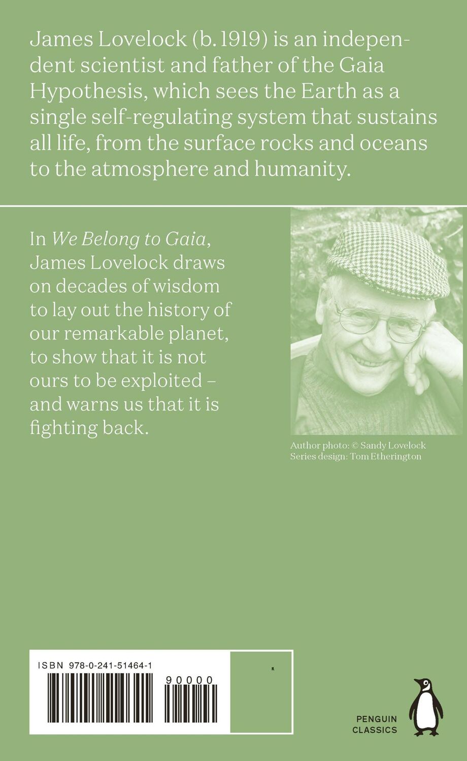 Rückseite: 9780241514641 | We Belong to Gaia | James Lovelock | Taschenbuch | Green Ideas | 96 S.