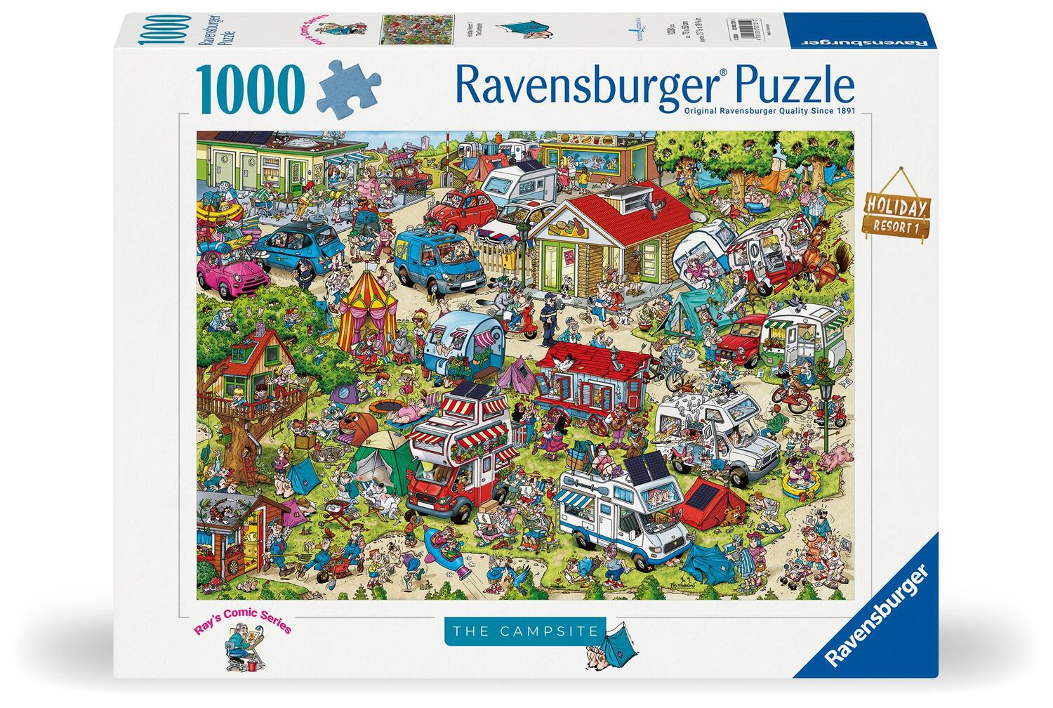 Cover: 4005555007210 | Ravensburger Puzzle 12000721 The Campsite - 1000 Teile Puzzle für...