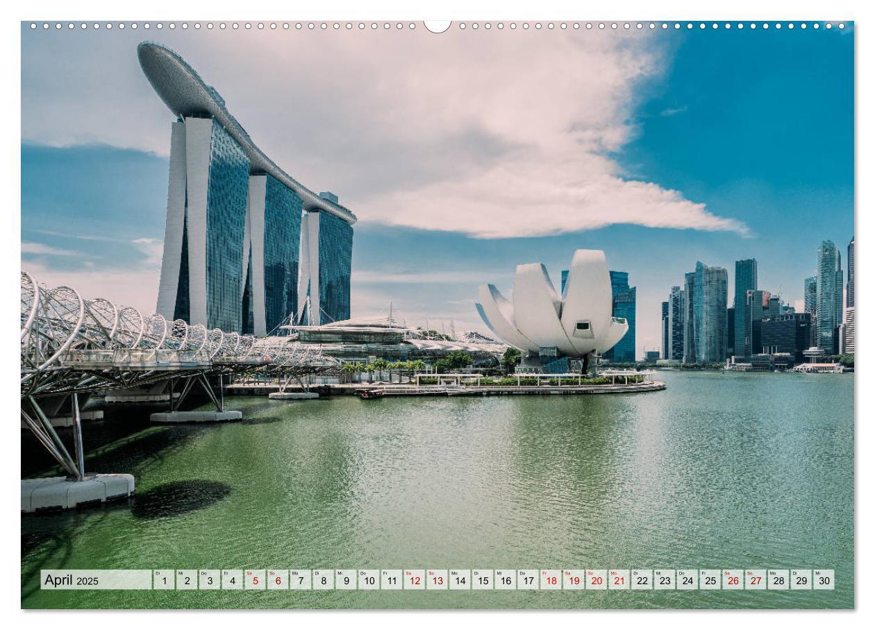 Bild: 9783435326082 | Singapur entdecken (Wandkalender 2025 DIN A2 quer), CALVENDO...