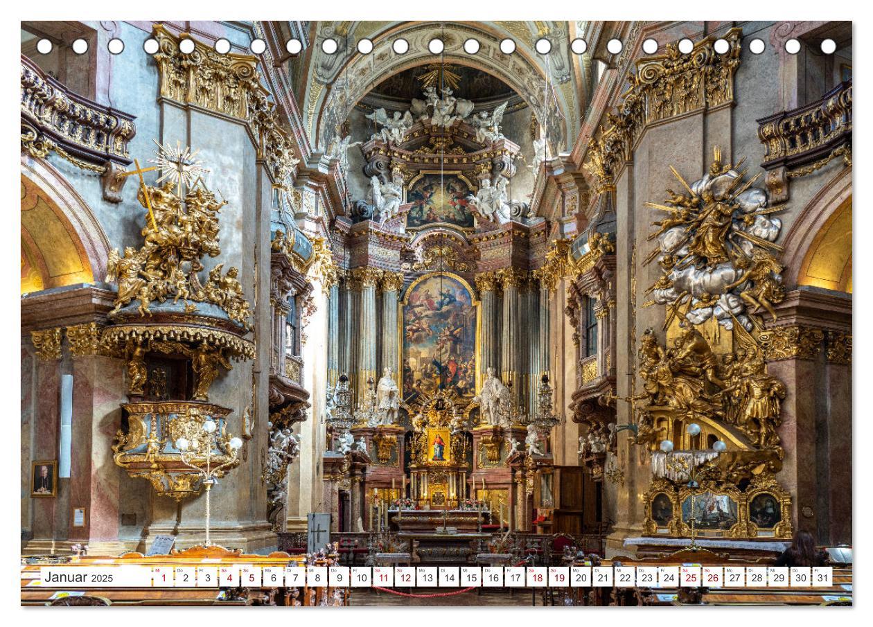 Bild: 9783435095698 | Kirchen in Wien (Tischkalender 2025 DIN A5 quer), CALVENDO...