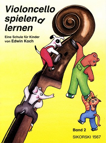 Cover: 9790003028248 | Violoncello spielend lernen Band 2 Eine Schule für Kinder | Edwin Koch