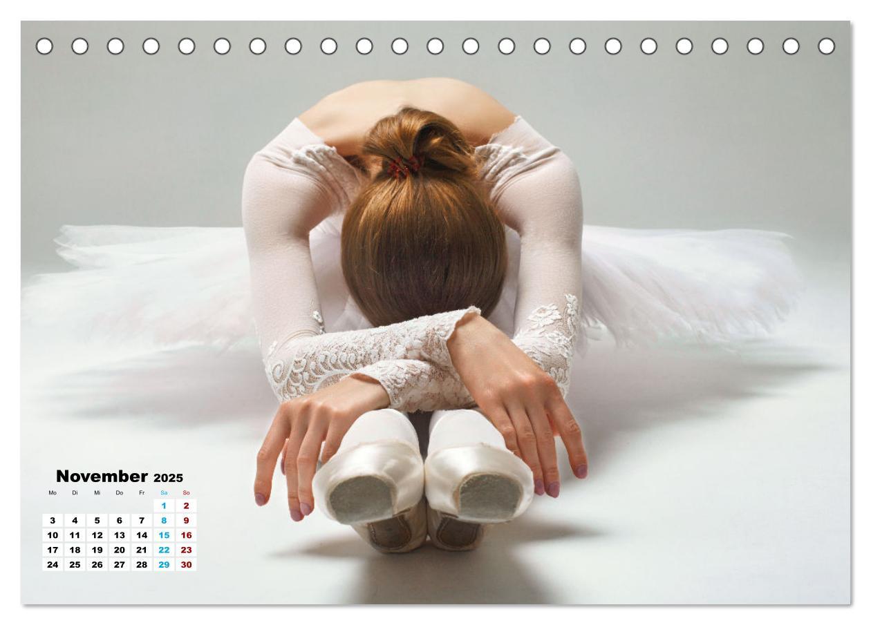 Bild: 9783457184141 | BALLETT - ein Hauch Magie (Tischkalender 2025 DIN A5 quer),...