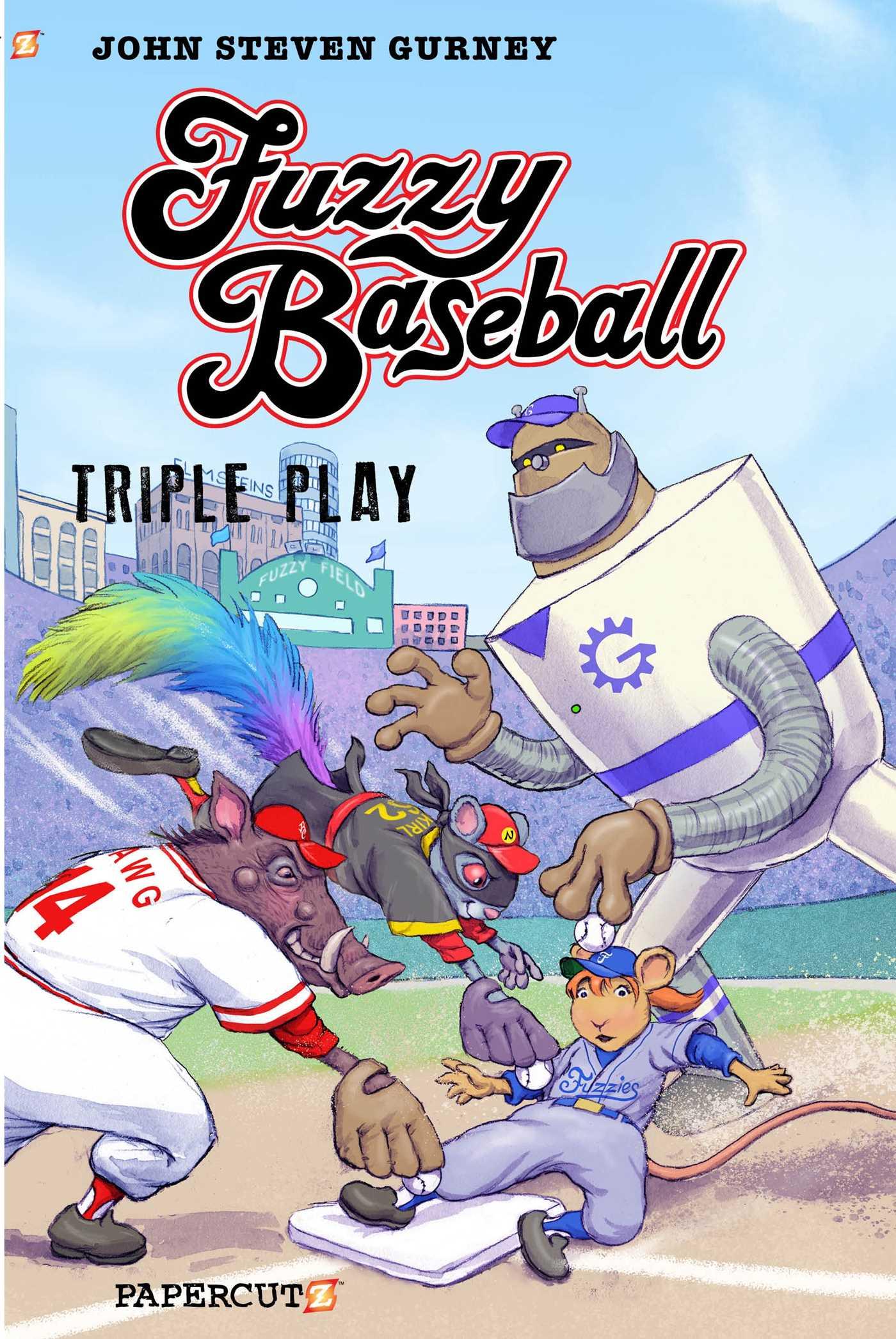 Cover: 9781545809051 | Fuzzy Baseball 3-in-1 | Triple Play | John Steven Gurney | Taschenbuch