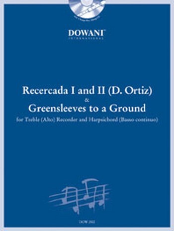 Cover: 9783905476569 | Recercada I in G minor and II in G Major | Diego Ortiz | Buch + CD