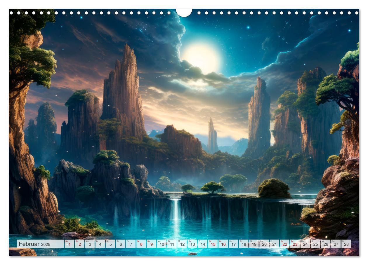 Bild: 9783383852428 | SCIENCE-FICTION Leben auf fernen Planeten (Wandkalender 2025 DIN A3...