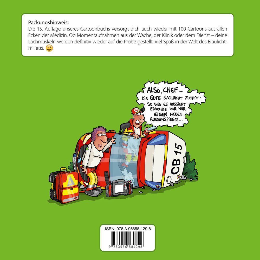 Bild: 9783956581298 | Cartoonbuch 15 | Medizinische Cartoons von Daniel Lüdeling | GbR