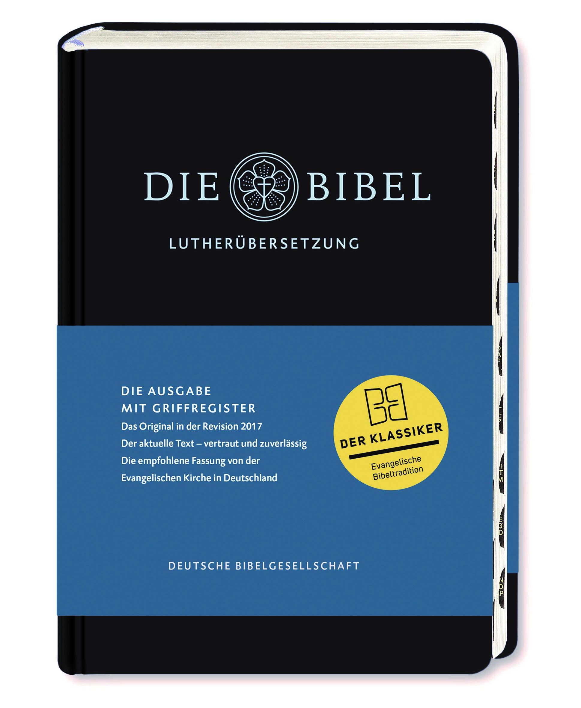 Cover: 9783438033062 | Lutherbibel - Ausgabe mit Griffregister | Martin Luther | Taschenbuch