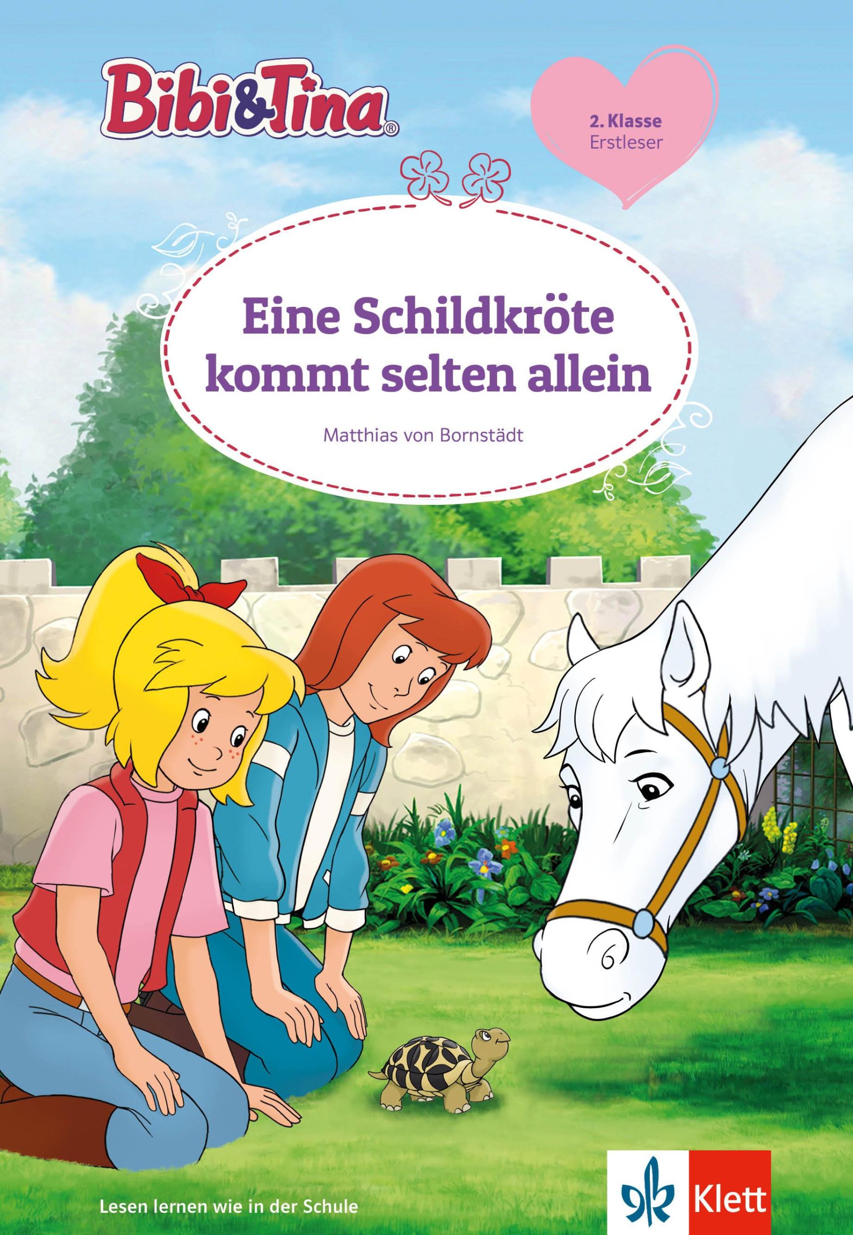 Cover: 9783129496947 | Bibi &amp; Tina: Eine Schildkröte kommt selten allein | Bornstädt | Buch