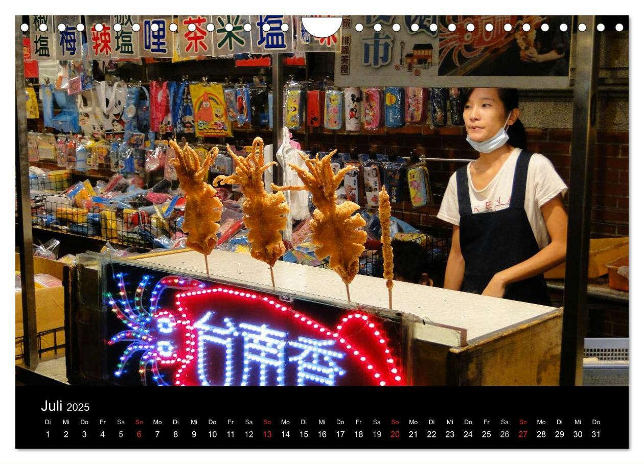 Bild: 9783435777556 | Taiwan kulinarisch erleben (Wandkalender 2025 DIN A4 quer),...