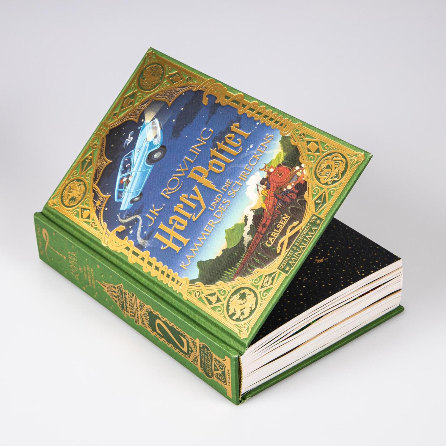 Bild: 9783551558329 | Harry Potter und die Kammer des Schreckens (MinaLima-Edition mit...