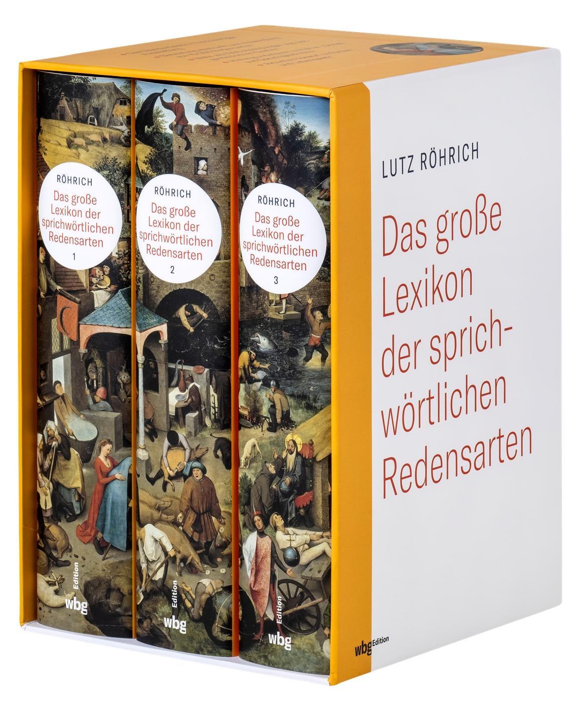 Bild: 9783534275885 | Das große Lexikon der sprichwörtlichen Redensarten | Lutz Röhrich