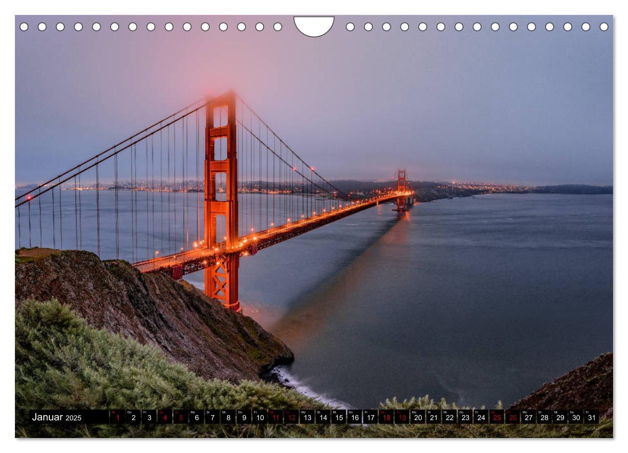 Bild: 9783435428953 | San Francisco Moments (Wandkalender 2025 DIN A4 quer), CALVENDO...