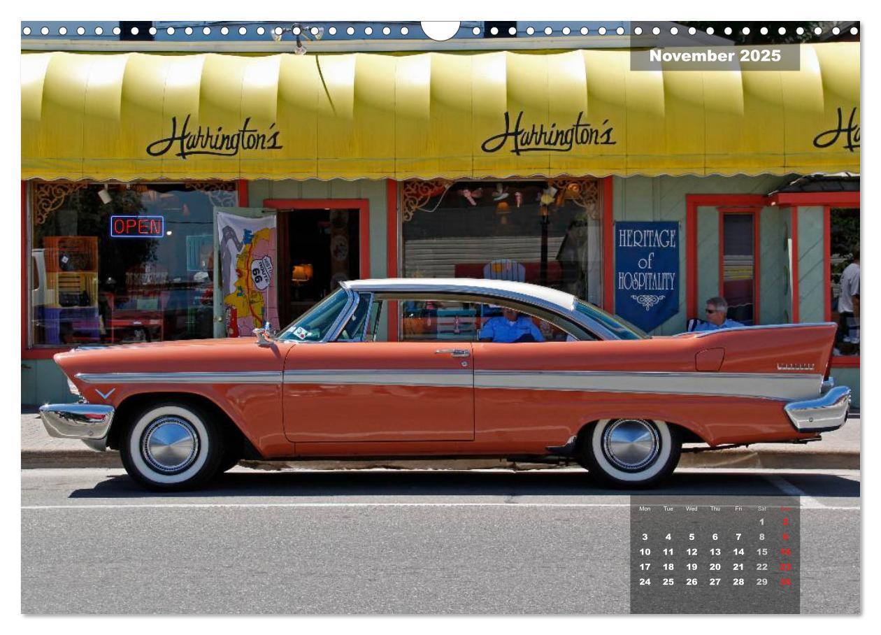 Bild: 9781325991105 | US Classic Cars (Wall Calendar 2025 DIN A3 landscape), CALVENDO 12...