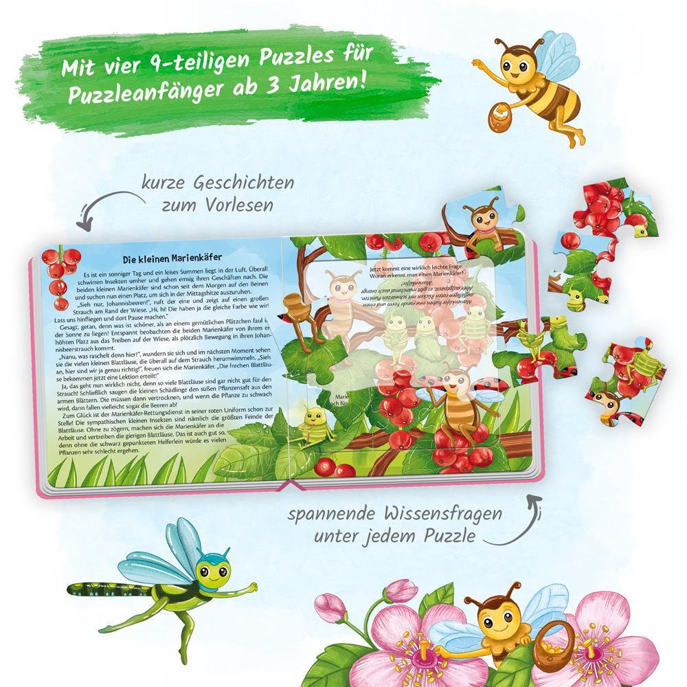 Bild: 9783965526662 | Trötsch Pappenbuch Puzzlebuch Wiesenfreunde | KG | Buch | Puzzlebuch