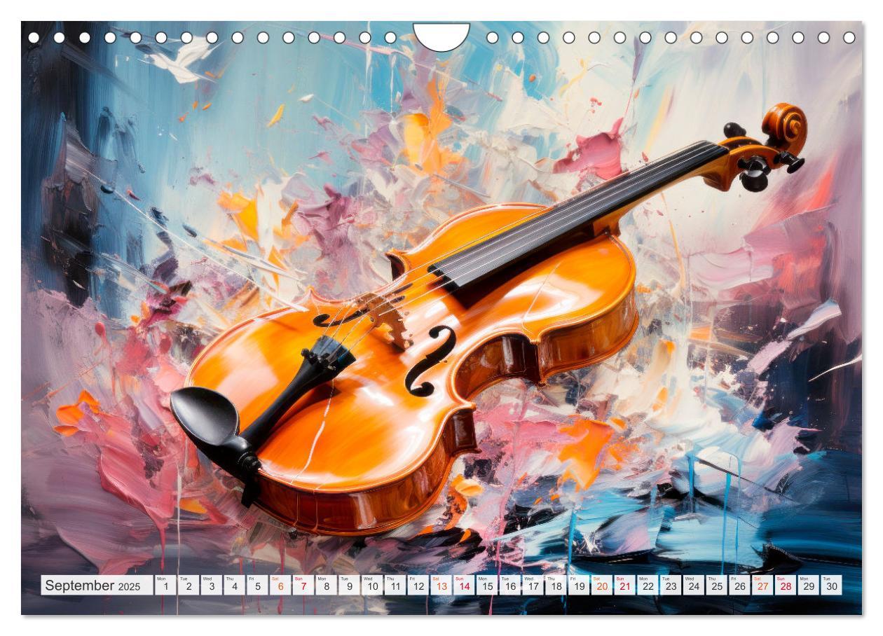 Bild: 9781325999873 | Musical Instruments CHARMING MODERN PRESENTATION (Wall Calendar...