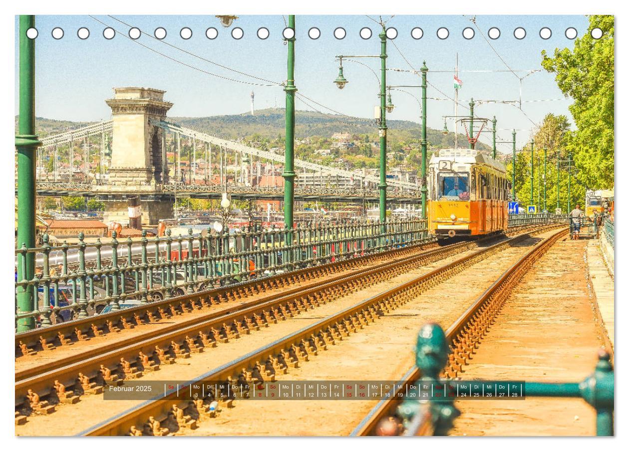 Bild: 9783435143658 | Budapest - Die Stadt an der Donau (Tischkalender 2025 DIN A5 quer),...