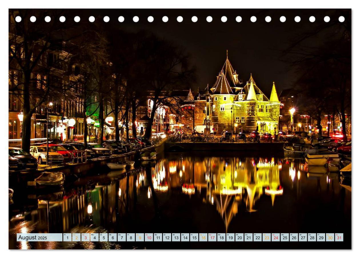 Bild: 9783435499489 | Amsterdam - Venedig des Nordens (Tischkalender 2025 DIN A5 quer),...