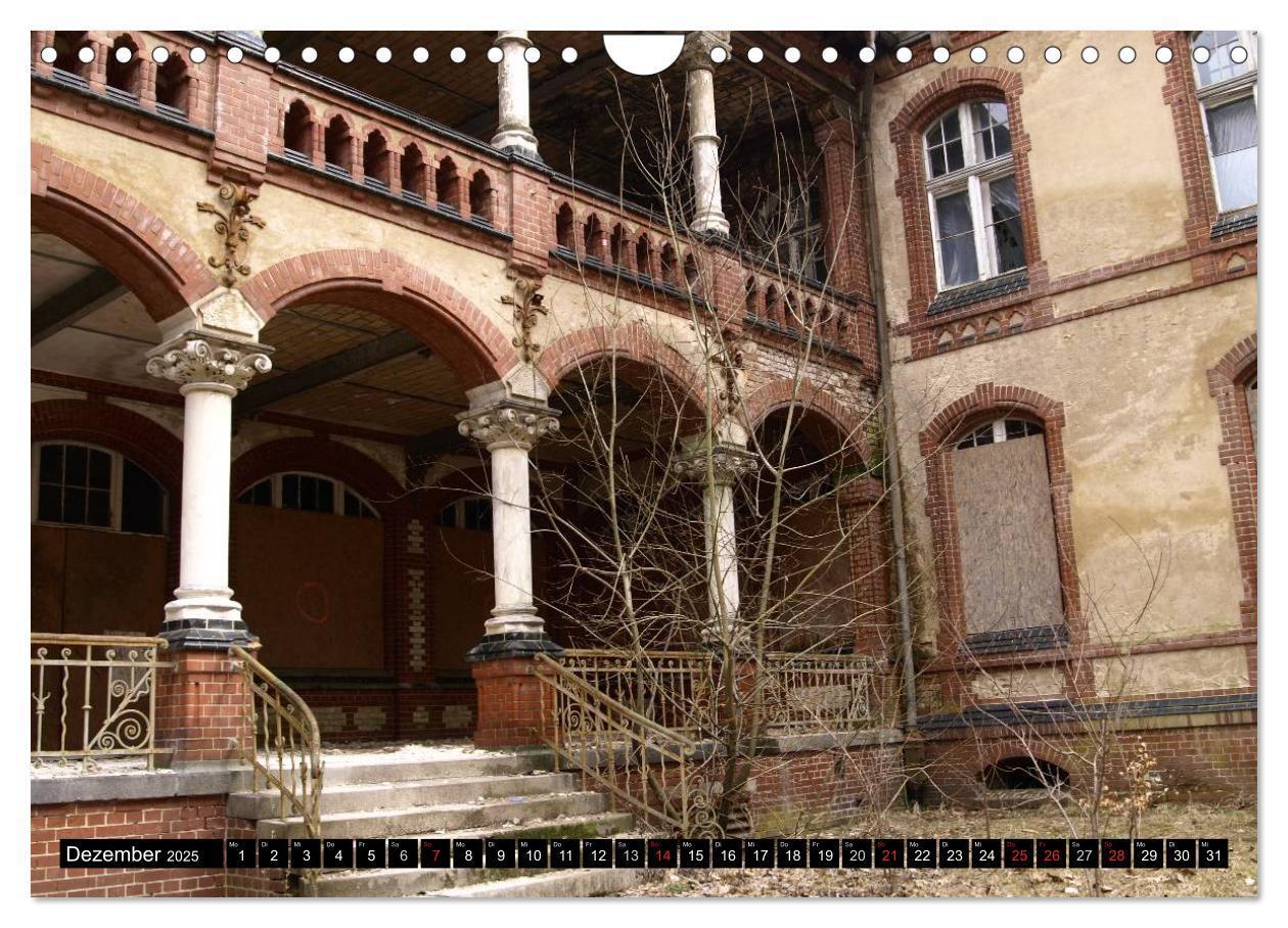 Bild: 9783435692743 | Beelitz Heilstätten-Faszination des Verfalls (Wandkalender 2025 DIN...