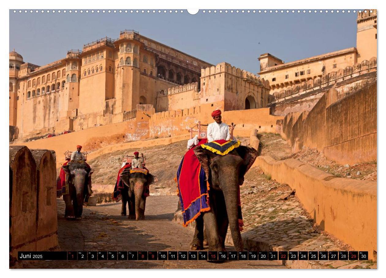 Bild: 9783435623938 | Indien - Rajasthan (hochwertiger Premium Wandkalender 2025 DIN A2...