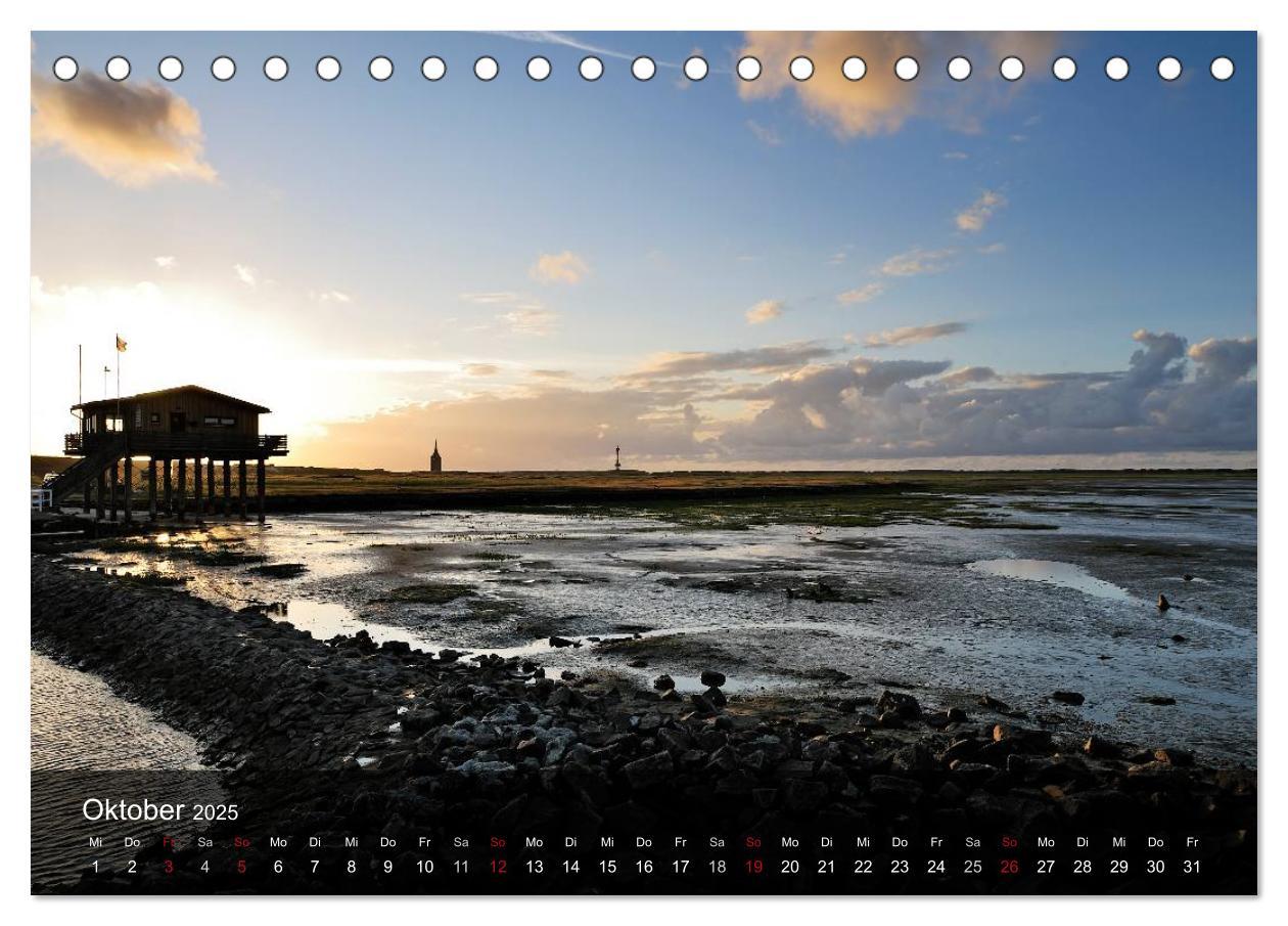 Bild: 9783435633449 | Wangerooge ¿ Eine Perle in der Nordsee. (Tischkalender 2025 DIN A5...