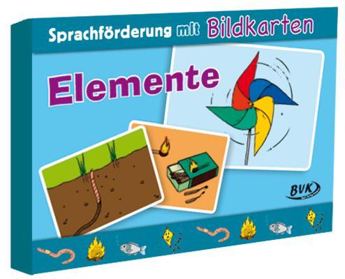 Cover: 9783867406284 | Sprachförderung mit Bildkarten Elemente | Natalie Hoffmann (u. a.)