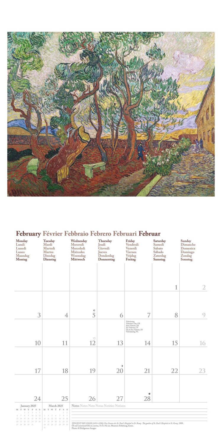 Bild: 4002725994059 | Impressionism 2025 - Wand-Kalender - Borschüren-Kalender - 30x30 -...