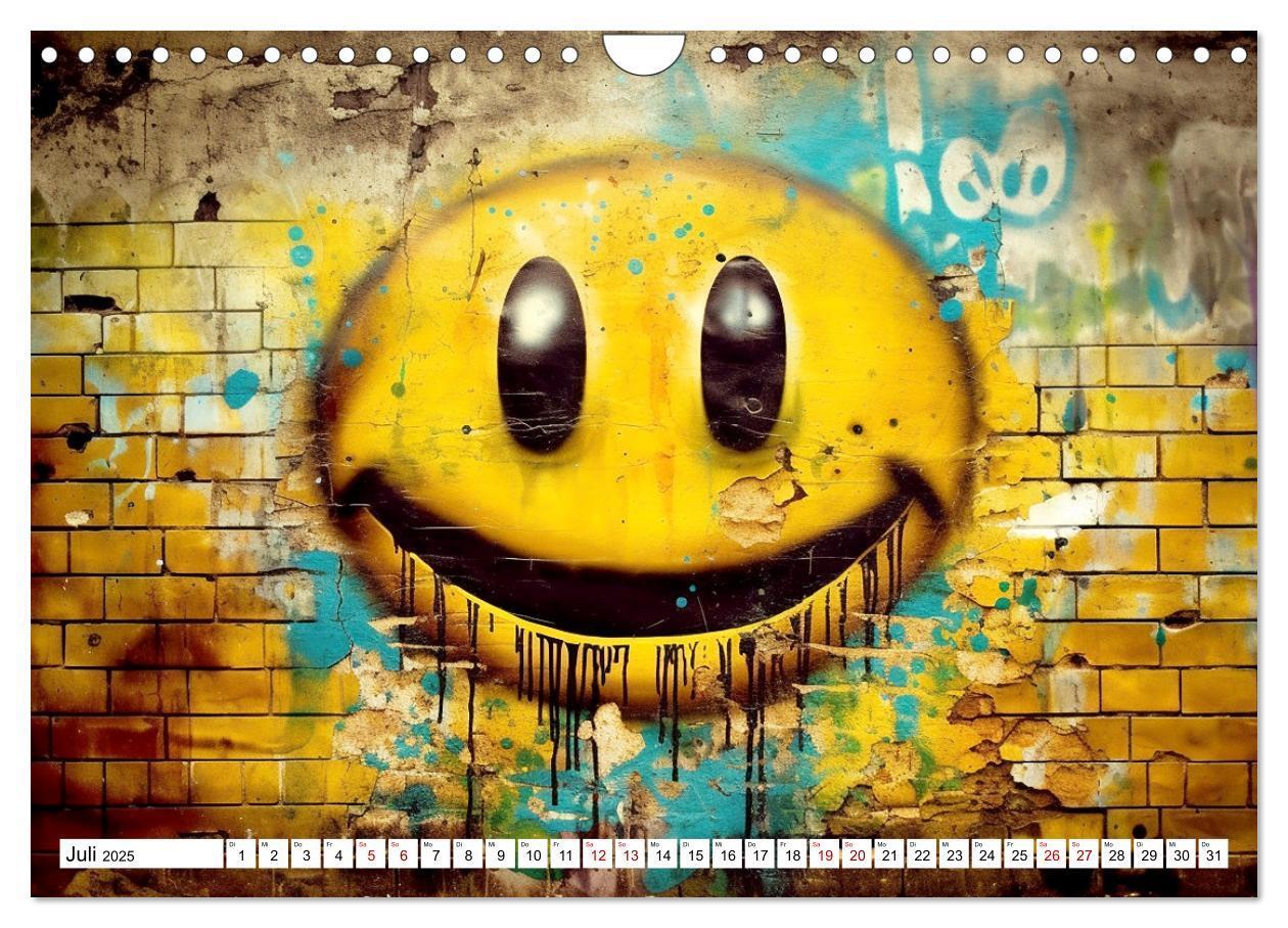 Bild: 9783383847400 | Street Art Graffiti (Wandkalender 2025 DIN A4 quer), CALVENDO...