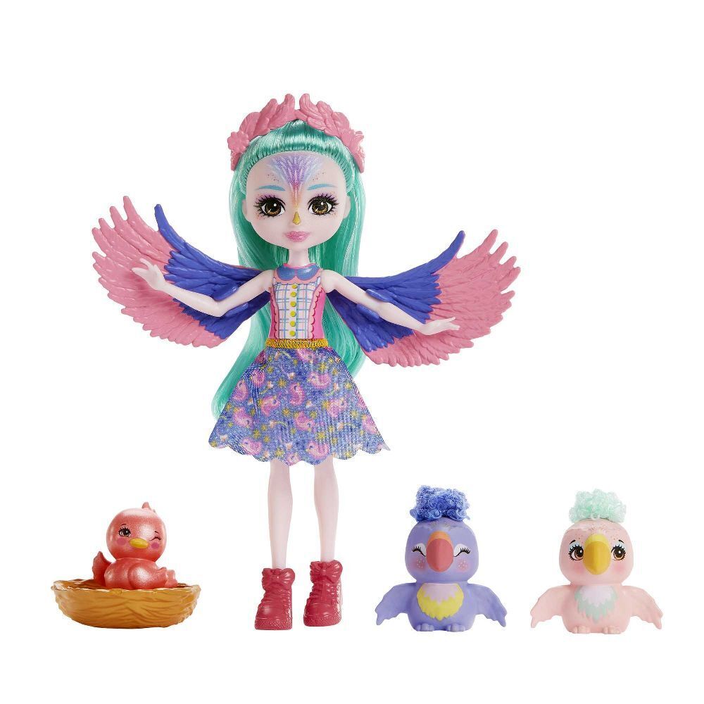 Bild: 194735104659 | Enchantimals Filia Finch Familie | Stück | In Blister | 2023 | Mattel