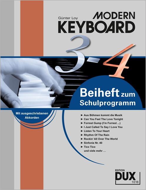 Cover: 9783868491838 | Modern Keyboard, Beiheft 3-4 | Beiheft 3-4 zur Schule | Günter Loy