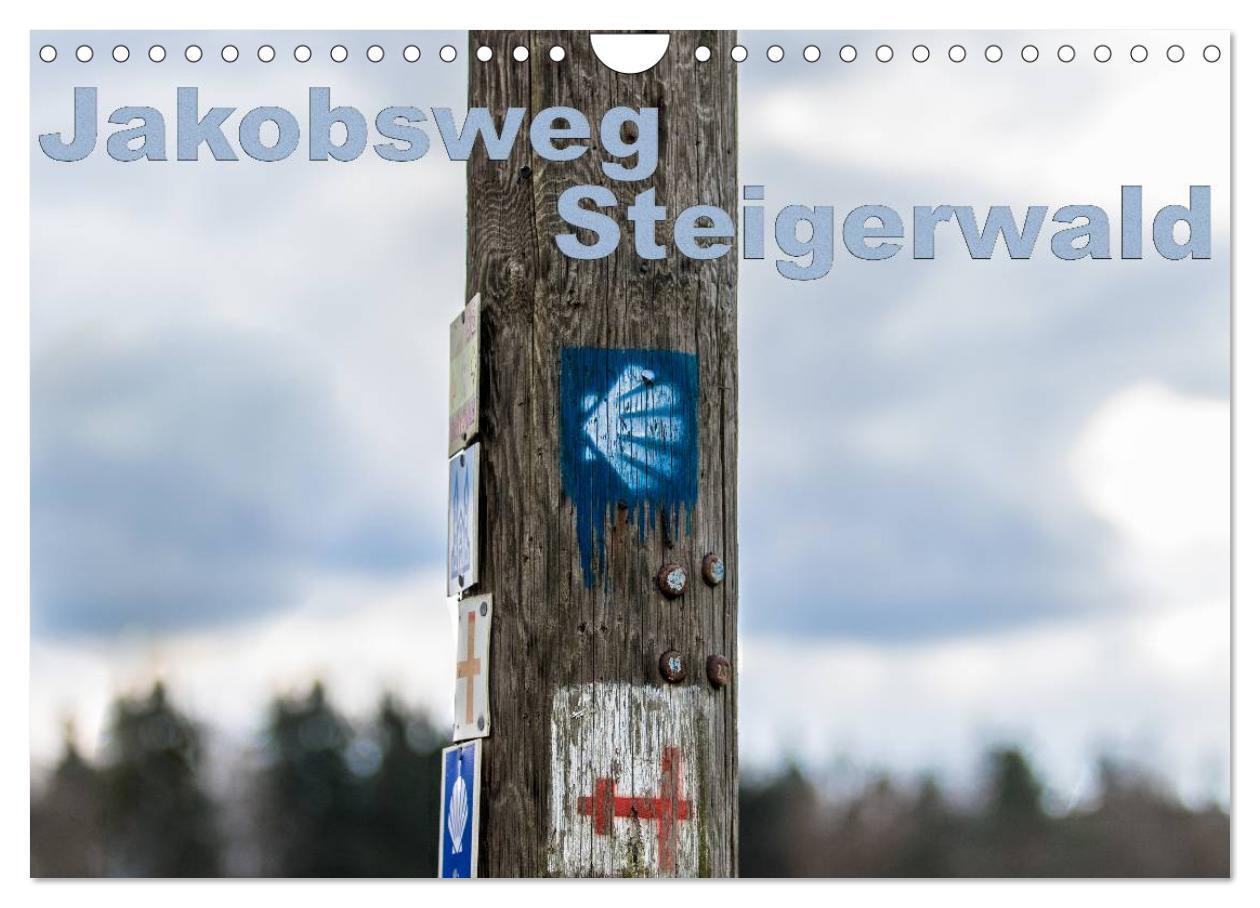 Cover: 9783435613694 | Jakobsweg Steigerwald (Wandkalender 2025 DIN A4 quer), CALVENDO...