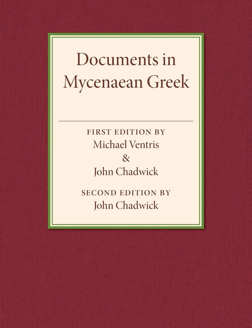 Cover: 9781107503410 | Documents in Mycenaean Greek | Michael Ventris (u. a.) | Taschenbuch