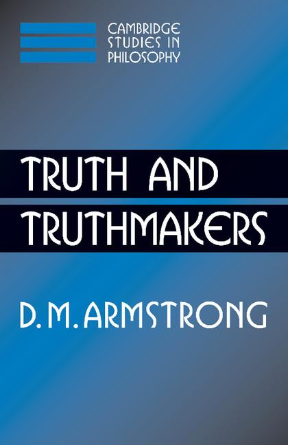 Cover: 9780521547239 | Truth and Truthmakers | D. M. Armstrong | Taschenbuch | Englisch