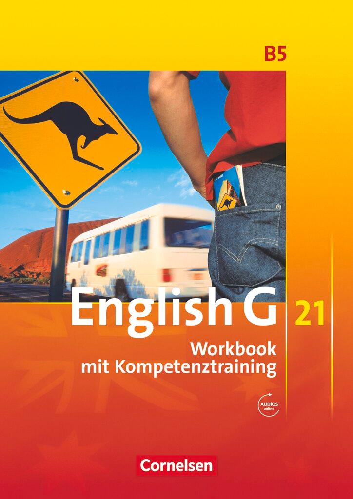 Cover: 9783060312412 | English G 21. Ausgabe B 5. Workbook mit Audios online | 9. Schuljahr