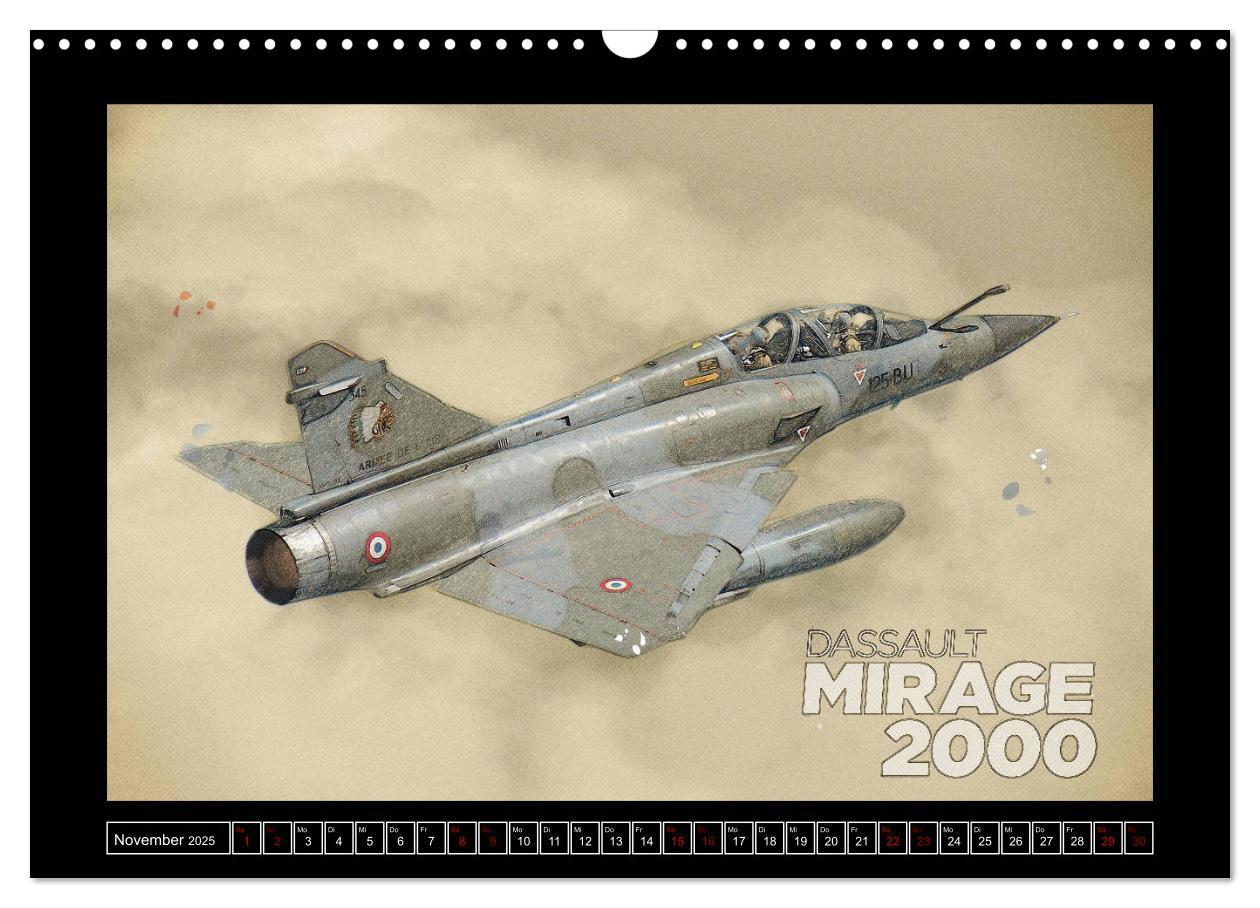 Bild: 9783435325214 | Aero Action Art - Luftfahrt Kunst (Wandkalender 2025 DIN A3 quer),...