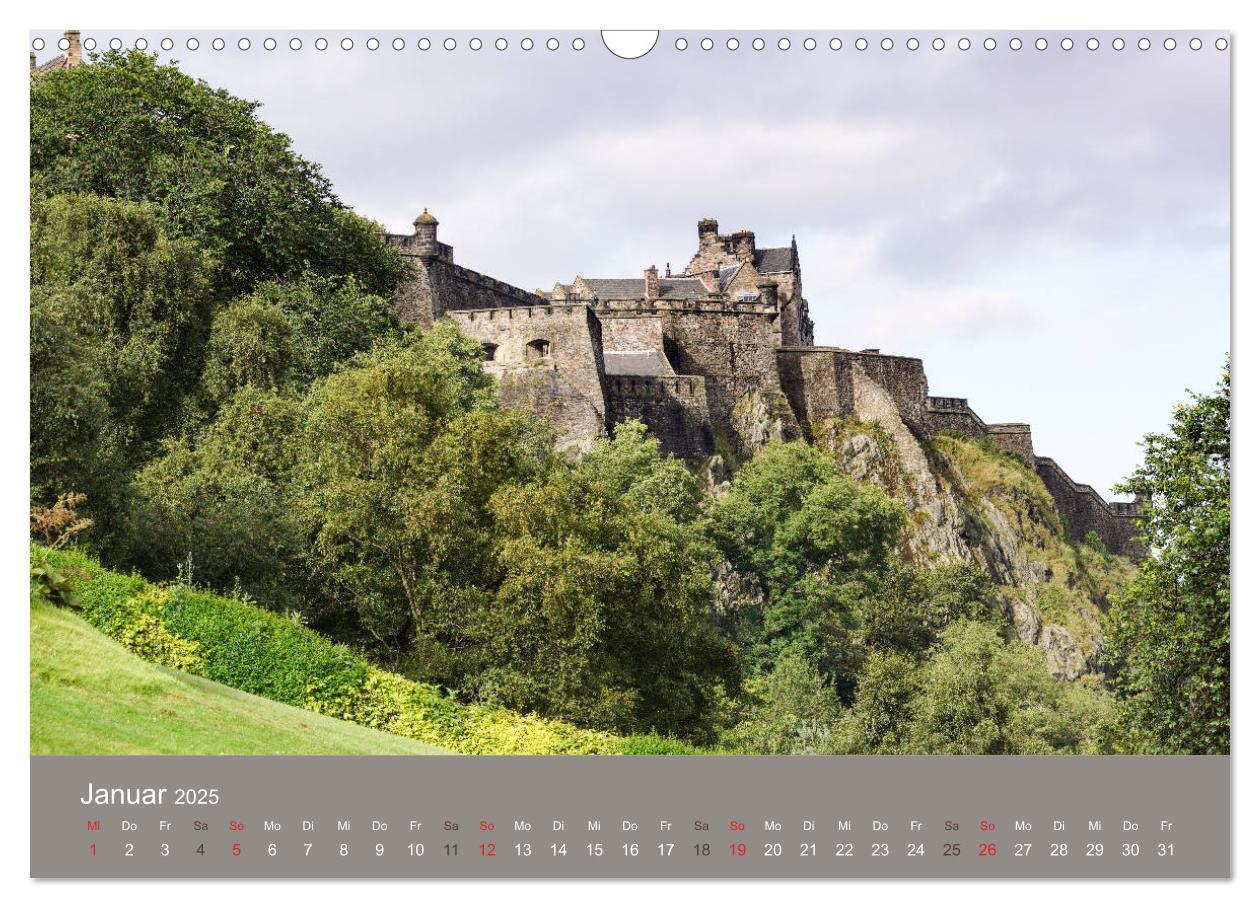 Bild: 9783435204489 | Edinburgh - Lebendige Metropole (Wandkalender 2025 DIN A3 quer),...