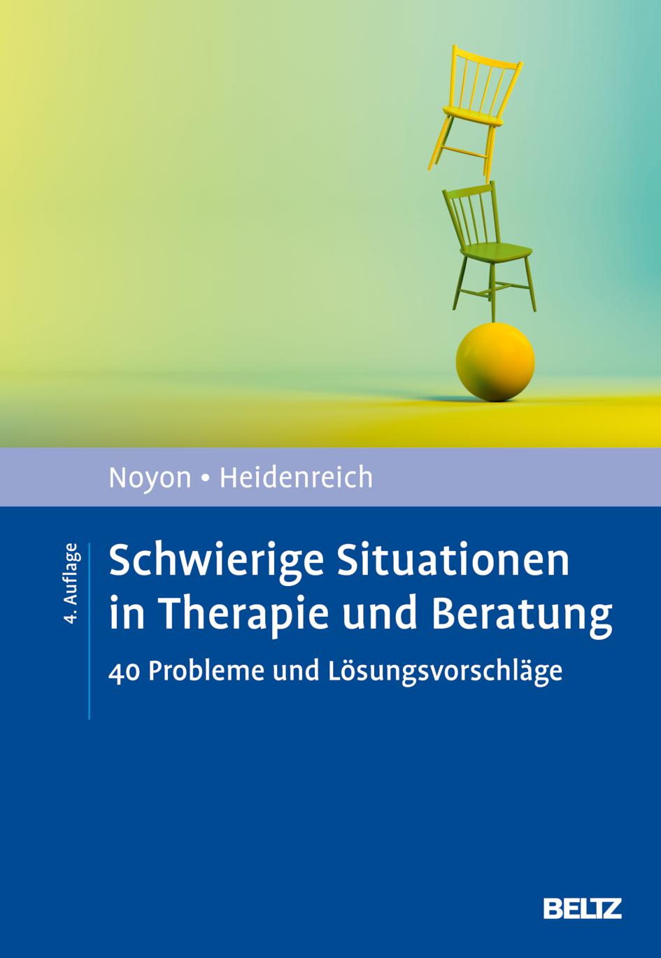 Cover: 9783621291583 | Schwierige Situationen in Therapie und Beratung | Noyon (u. a.) | Buch