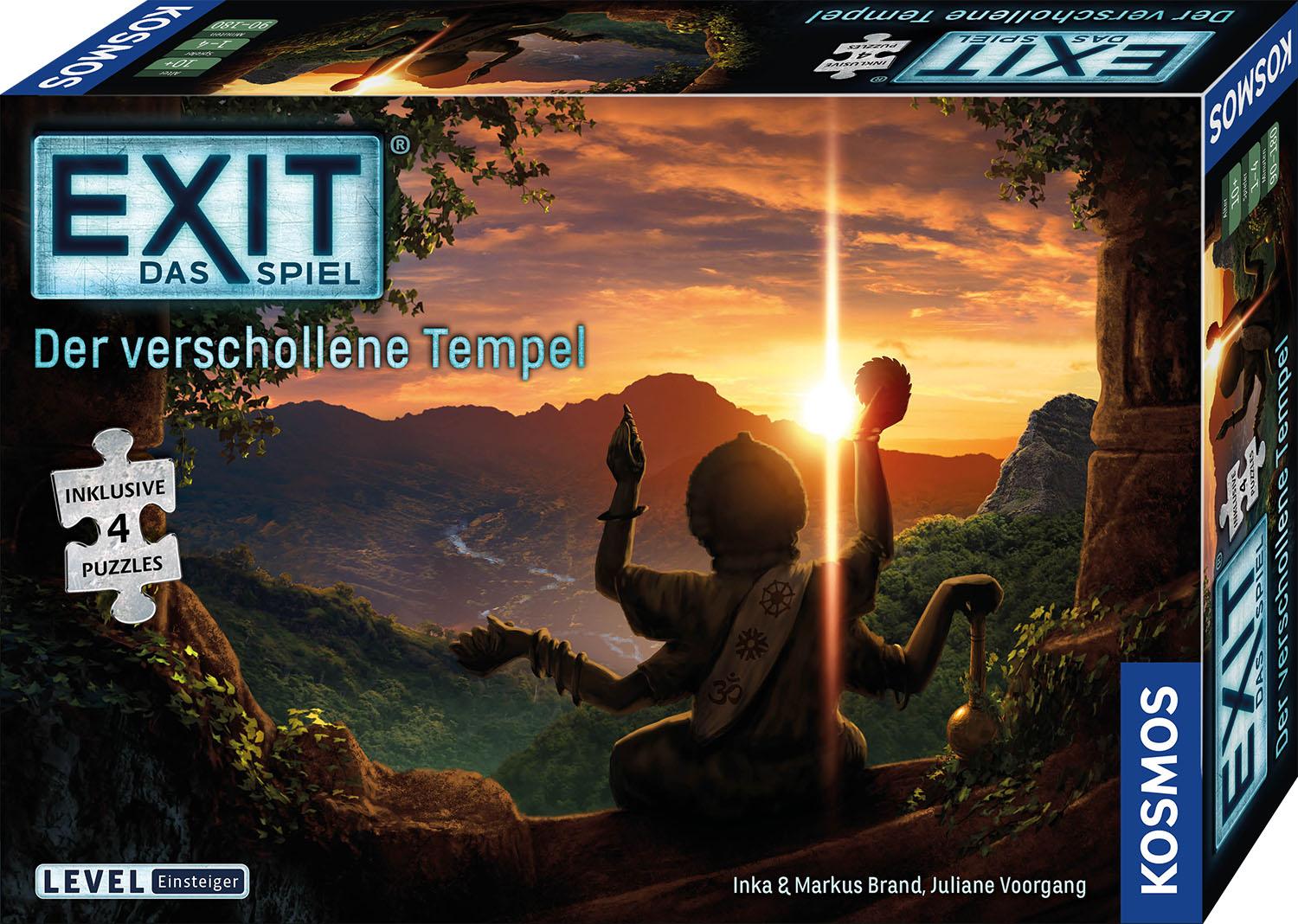 Cover: 4002051692094 | EXIT® - Das Spiel + Puzzle: Der verschollene Tempel | Brand | Spiel