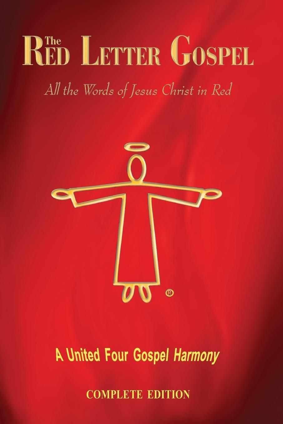 Cover: 9781988271477 | The Red Letter Gospel | All The Words of Jesus Christ in Red | John