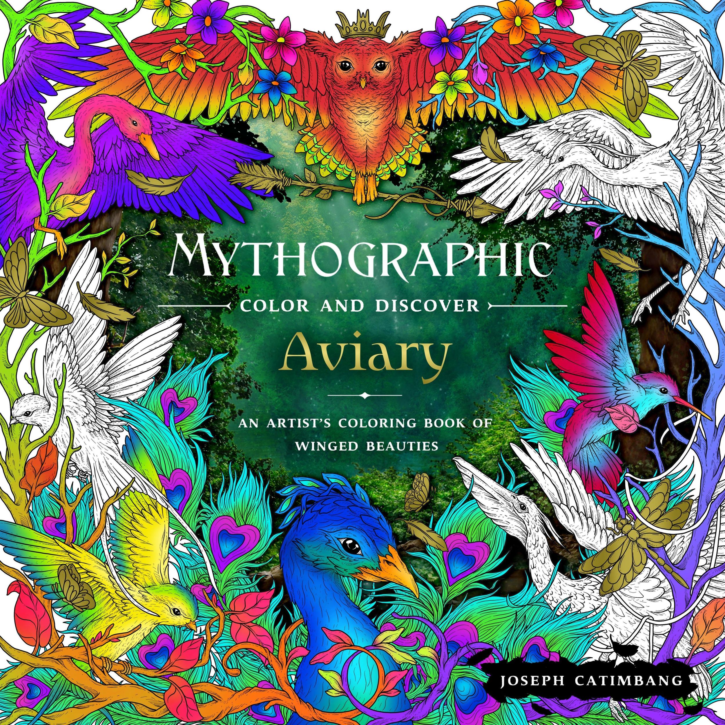 Cover: 9781250285478 | Mythographic Color and Discover: Aviary | Joseph Catimbang | Buch