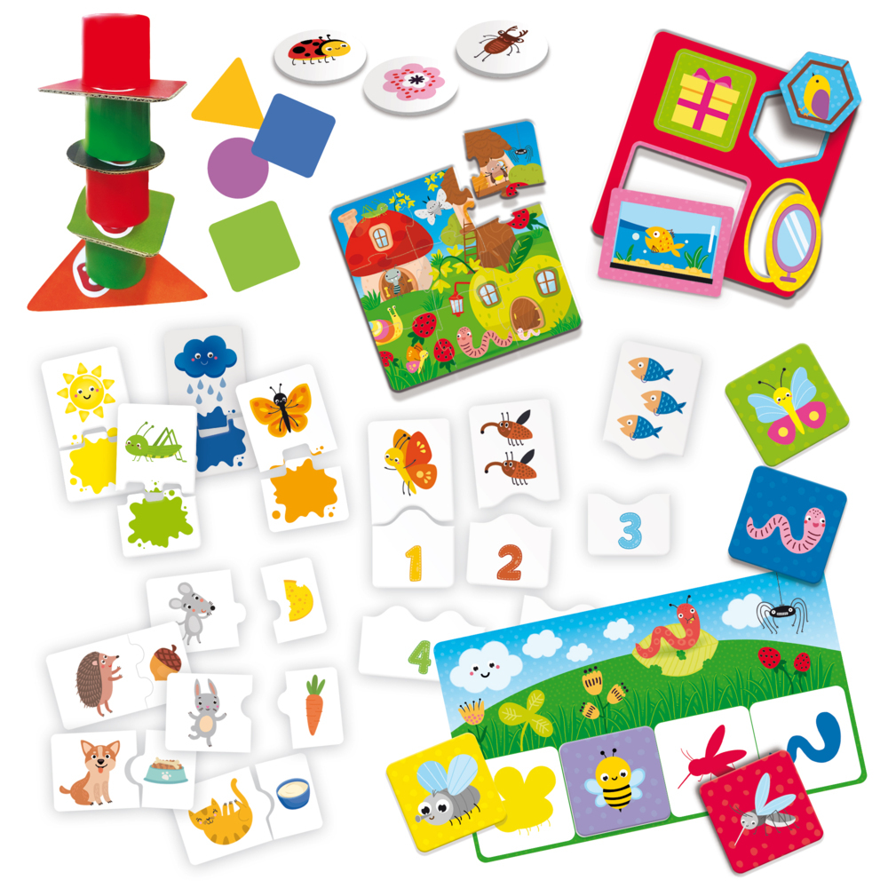 Bild: 8008324080243 | Carotina Baby Educational Games Collection | Spiel | 2021