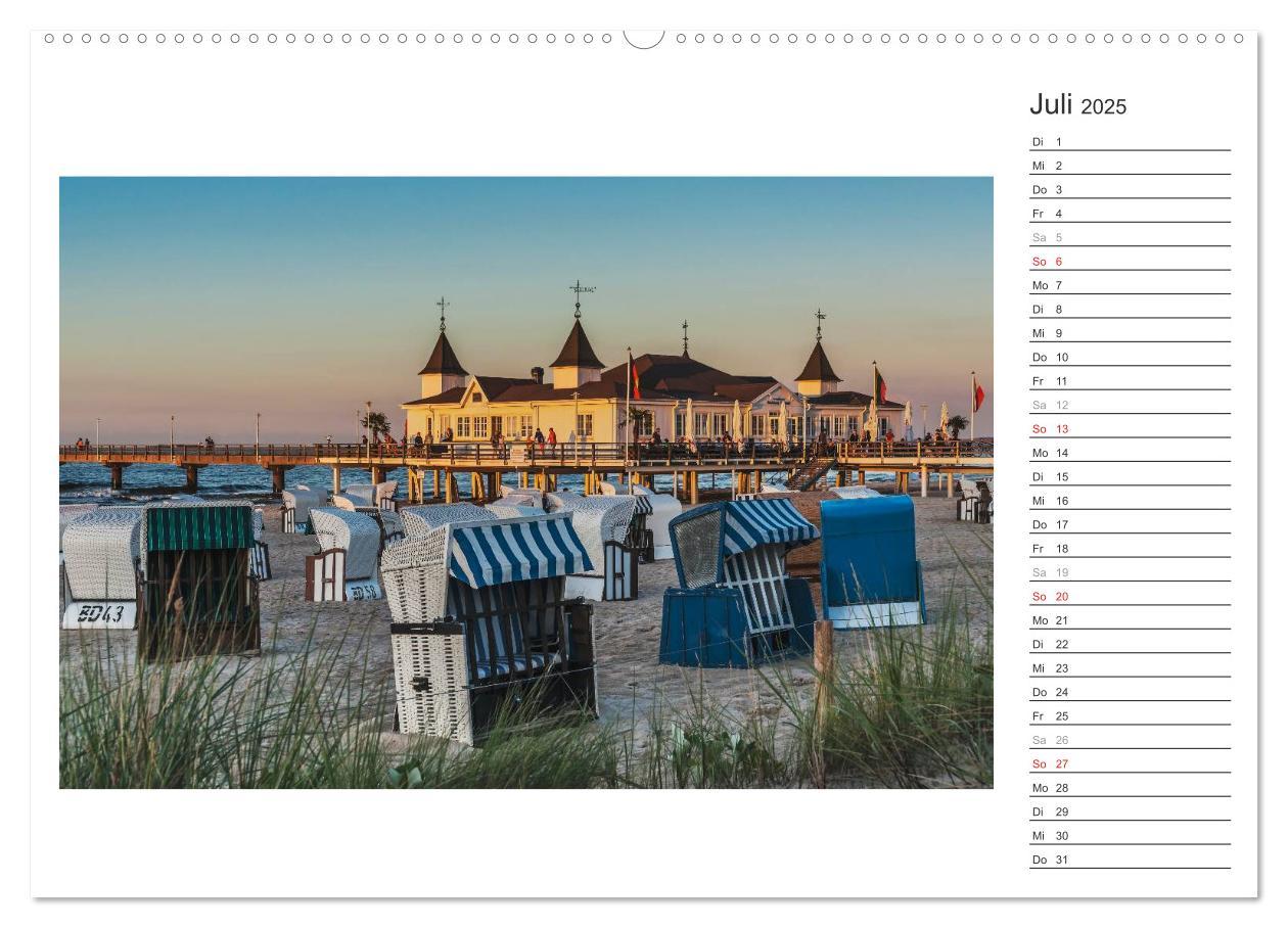 Bild: 9783435729289 | Zeit für Erholung - Insel Usedom / Geburtstagskalender...