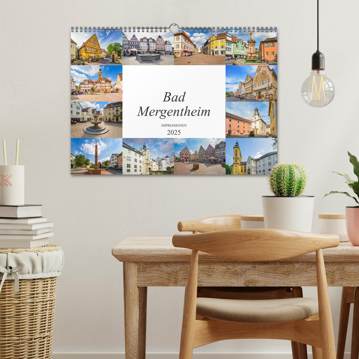 Bild: 9783435223930 | Bad Mergentheim Impressionen (Wandkalender 2025 DIN A3 quer),...